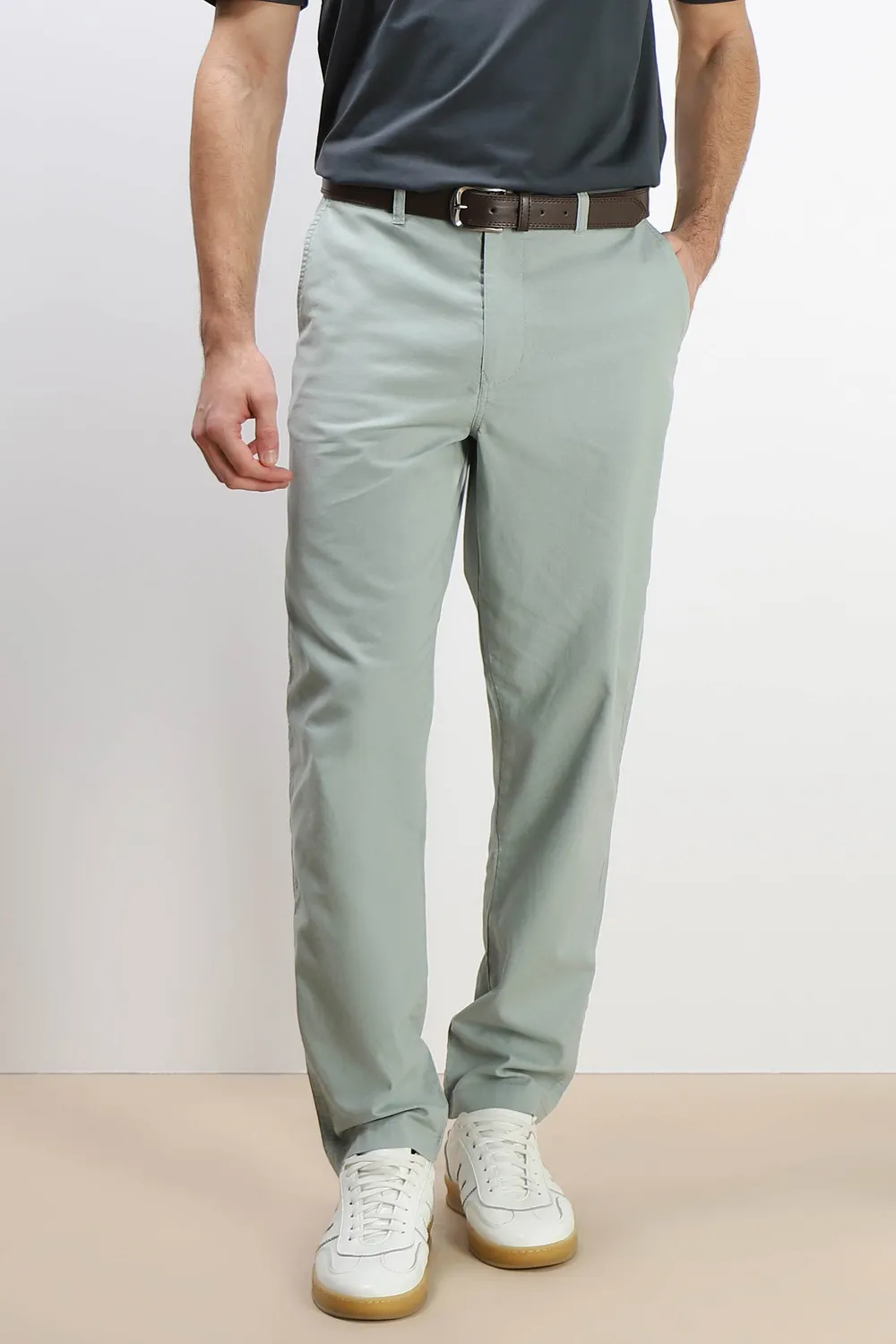 Sonny Bono Basic pantalone chino polvere cotone