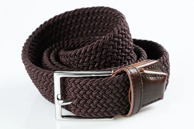 Alain Delon cintura intrecciata elastica 105 cm casual