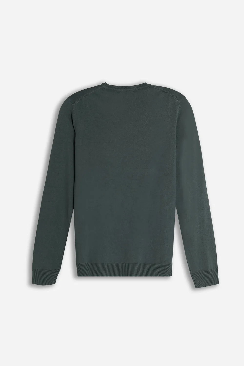 Sonny Bono Maglia Girocollo Basic Verde Bosco