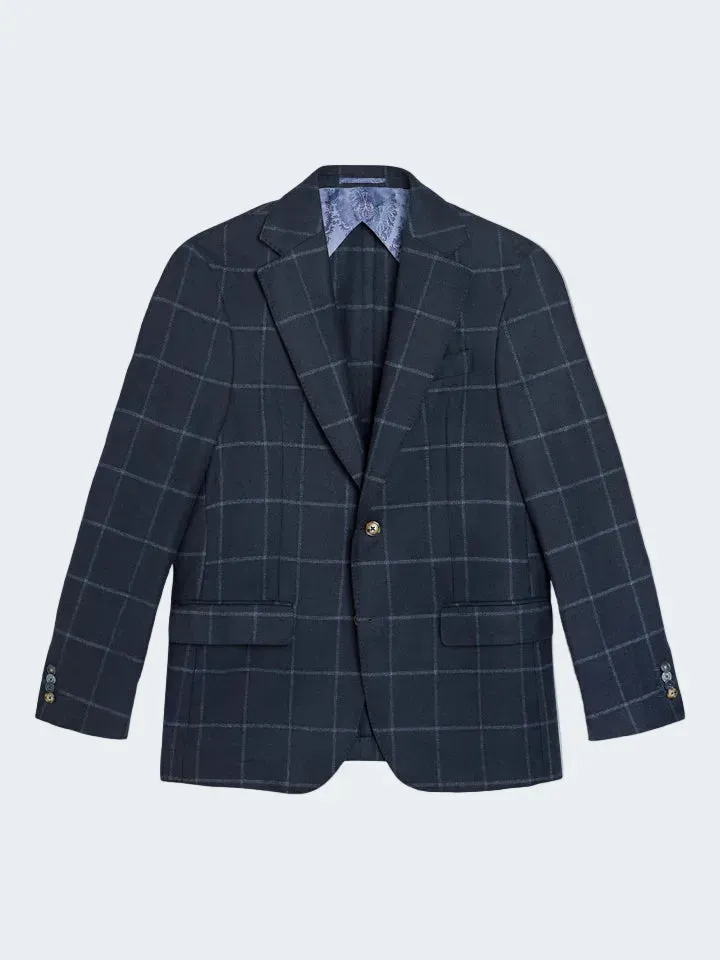 Sand Menswear Star Easy 6998 blazer lana a quadri