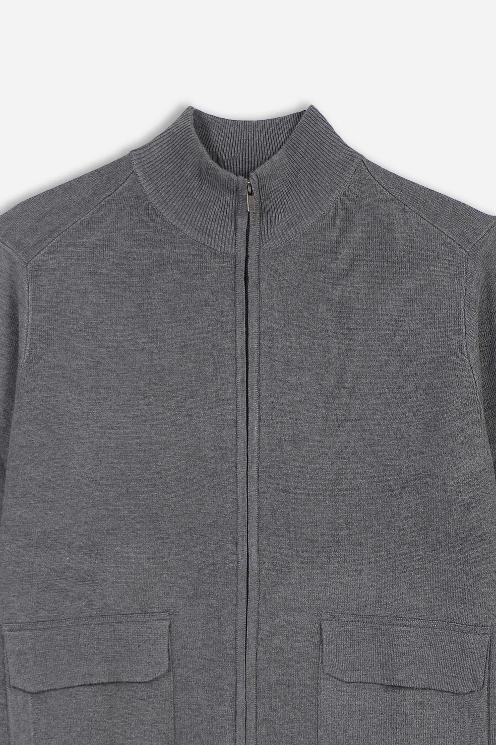 Sonny Bono maglia bomber punto Milano grigio medio