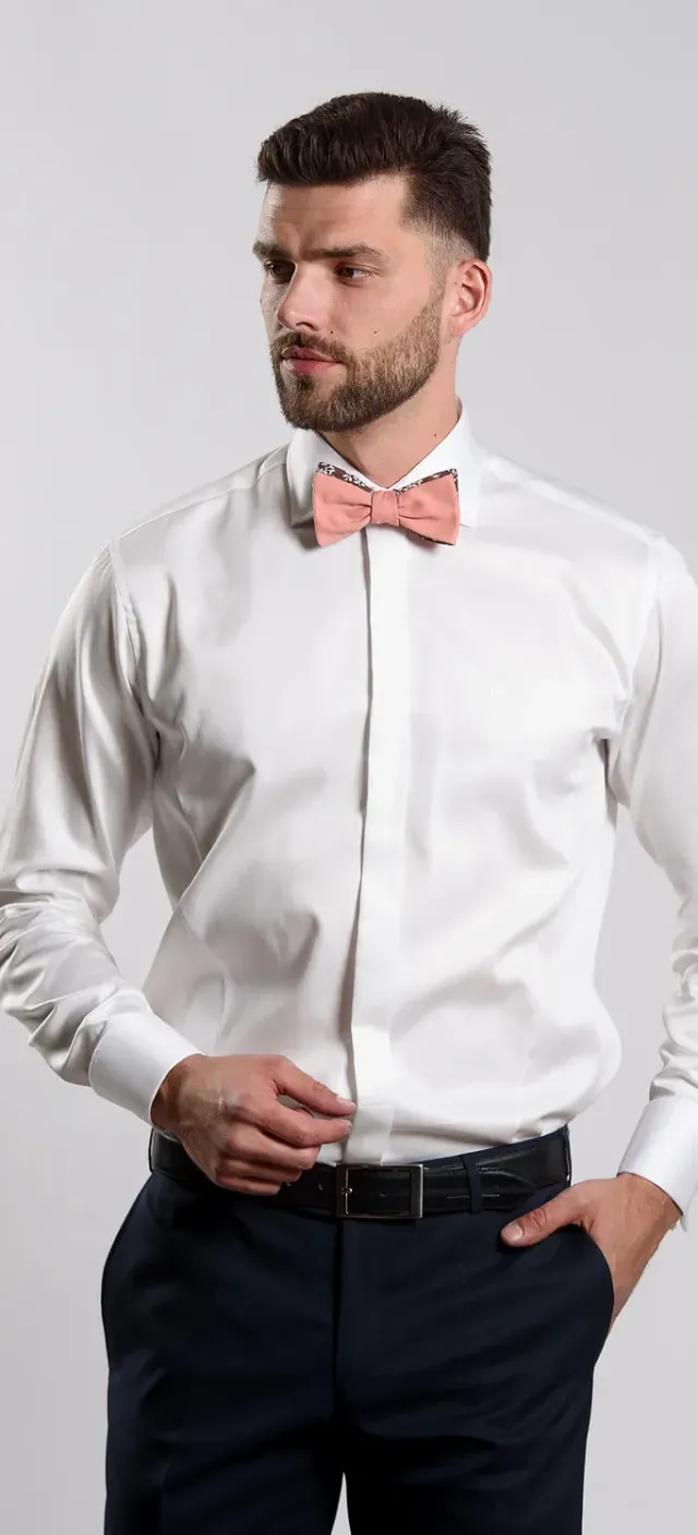 Alain Delon Limited Edition camicia champagne gemelli 41