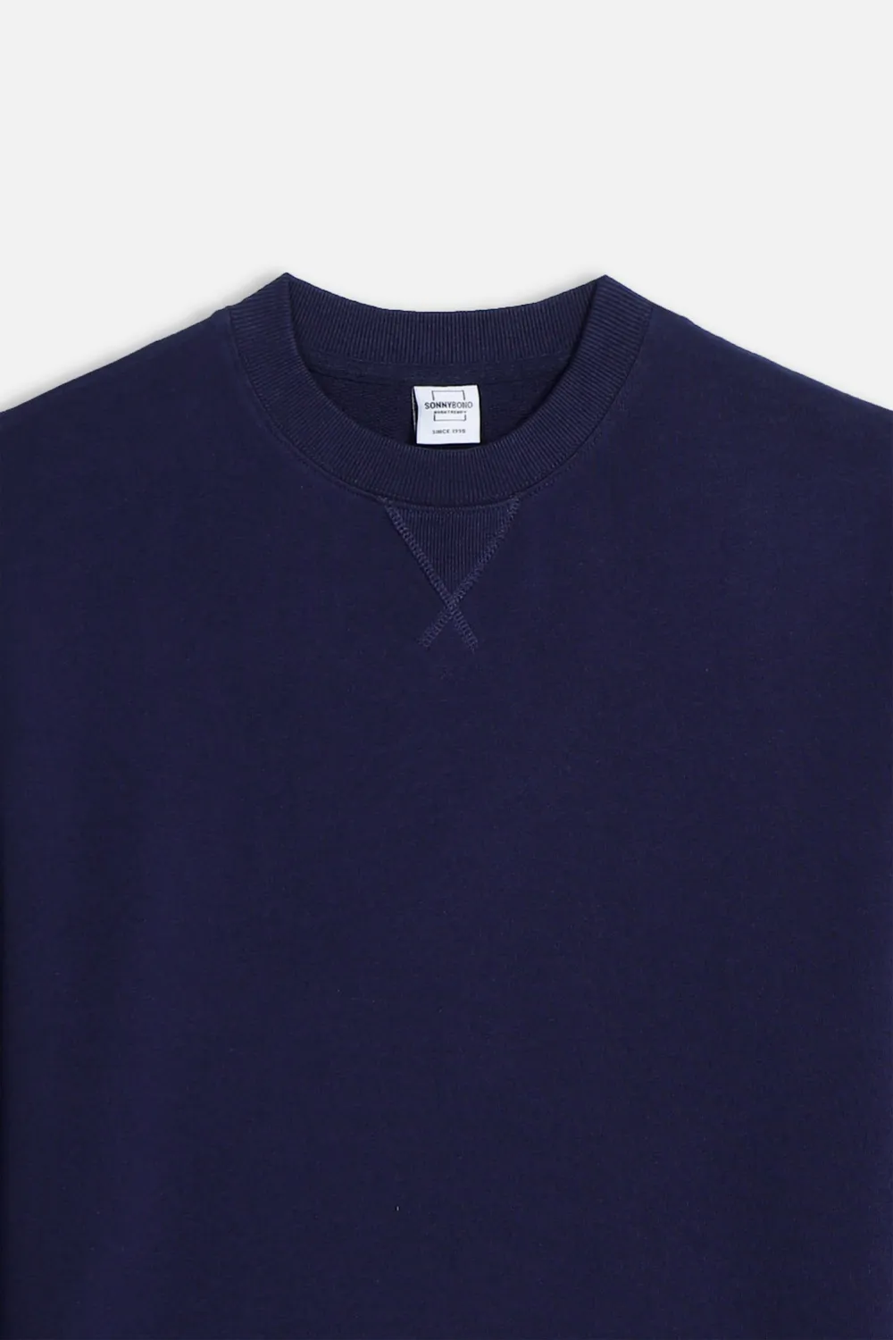 Sonny Bono Basic Felpa Girocollo Blu