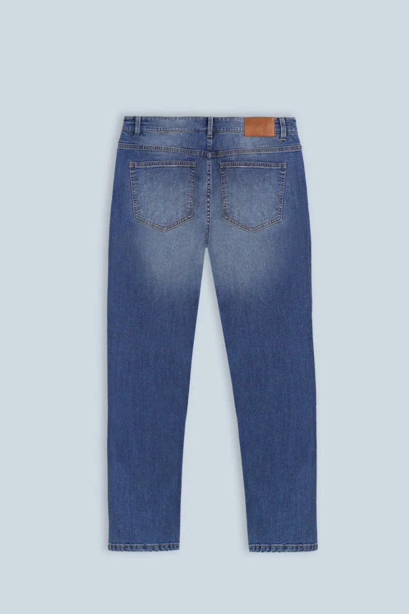Sonny Bono Jeans Regular Fit Indaco Taglio Dritto