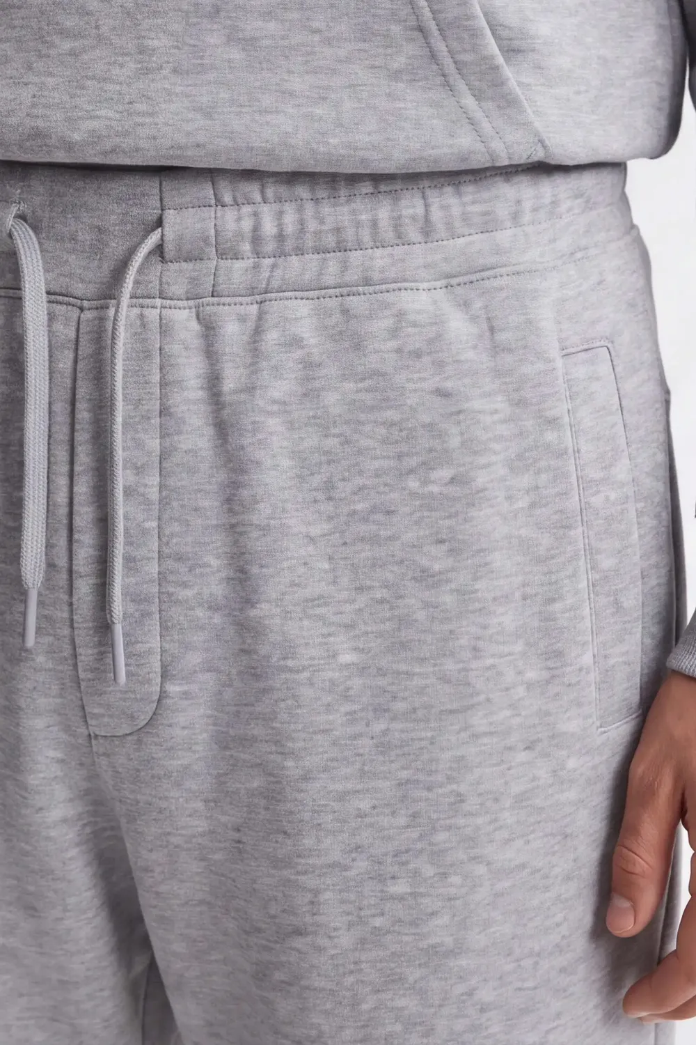 Sonny Bono OF 07013P4 jogger felpa grigio medio over fit