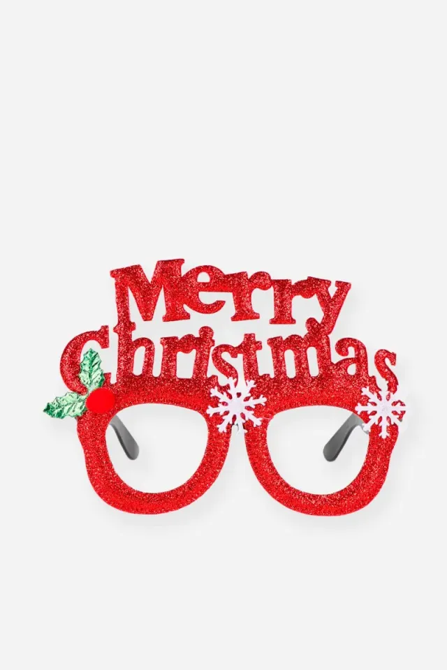 Sonny Bono occhiali natalizi rossi gadget Natale