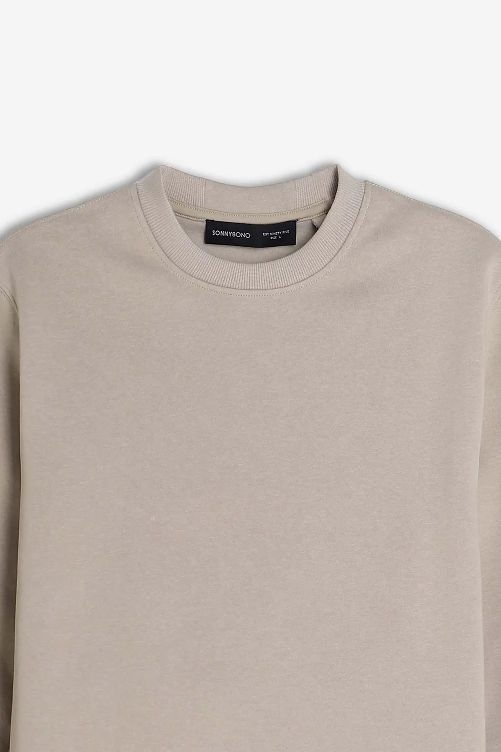 Sonny Bono Basic FS 03305FE Felpa Beige Cotone