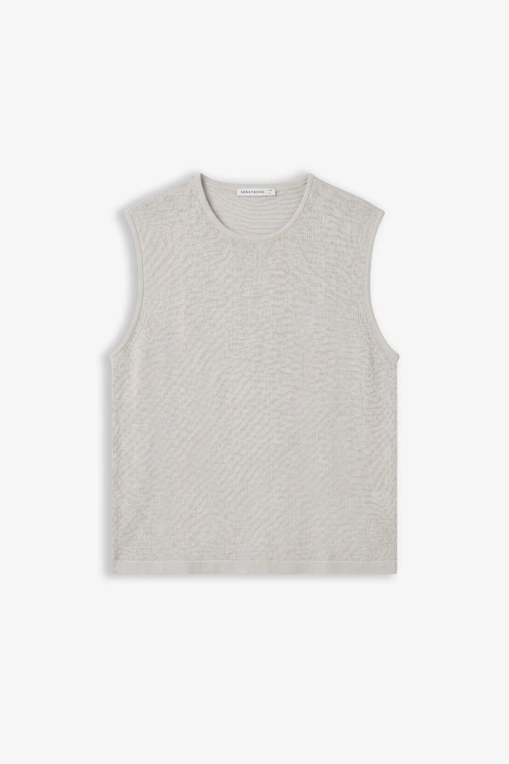 Sonny Bono Smanicata t-shirt grigio ghiaccio