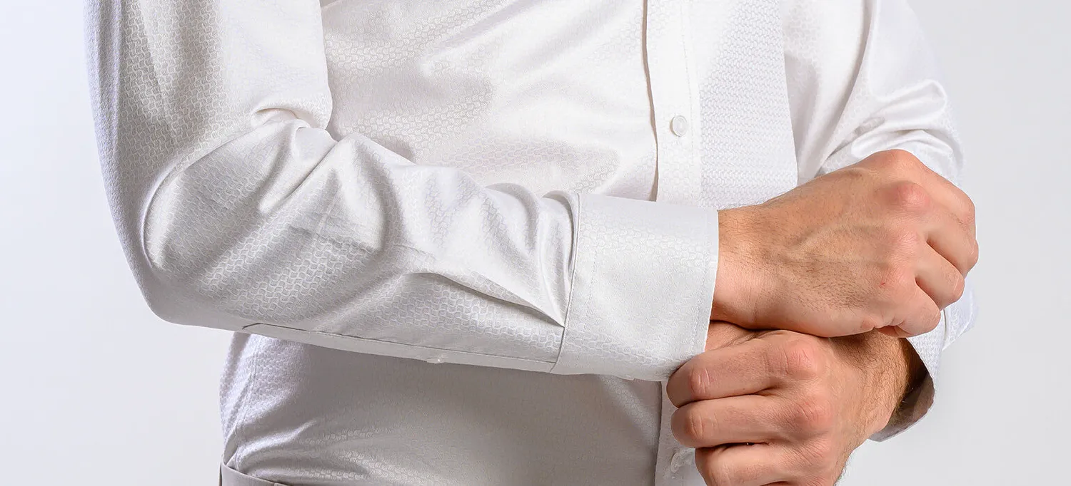 Alain Delon camicia extra slim fit fantasia onde cotone