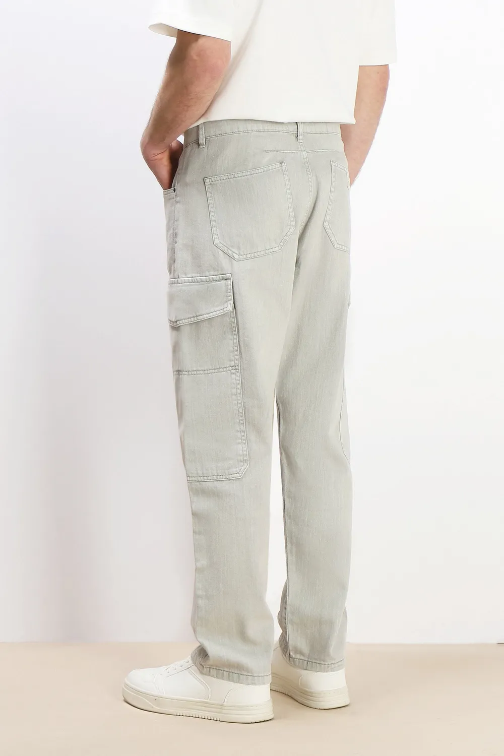 Sonny Bono Cargo Baggy jeans verde muschio