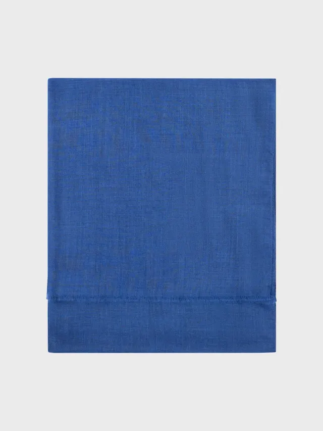Caruso Norma sciarpa cashmere blu