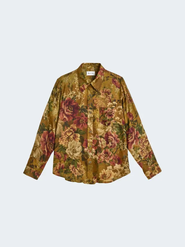 Sand Menswear Latia 3643 camicia seta fantasia floreale