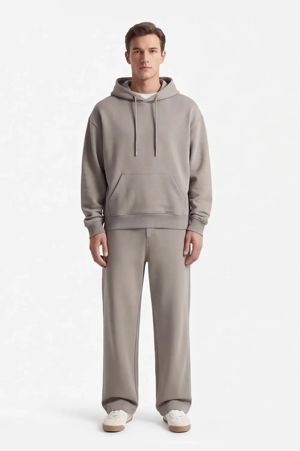 Sonny Bono OF 03013FE 326 Felpa Cappuccio Tortora Over Fit
