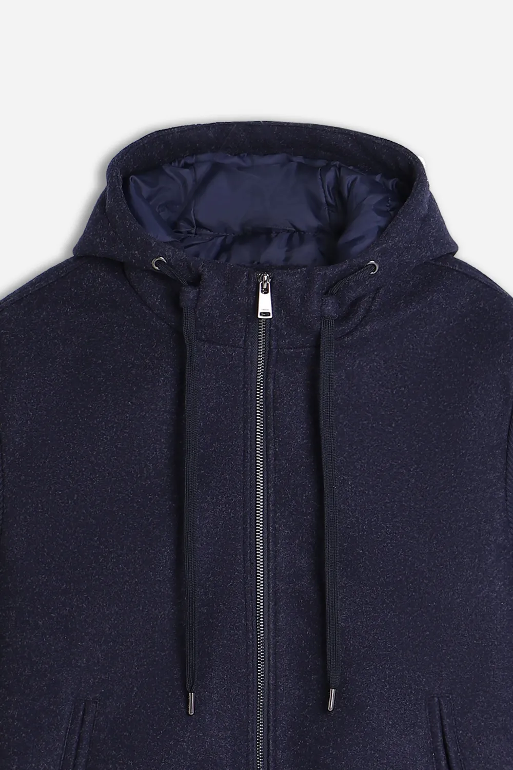 Sonny Bono WA 05135GB giubbotto panno blu full zip cappuccio