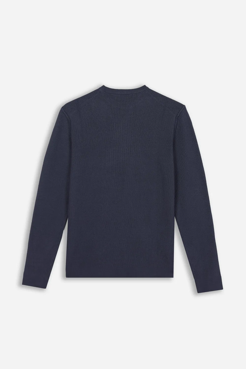 Sonny Bono maglia girocollo a costine denim manica lunga