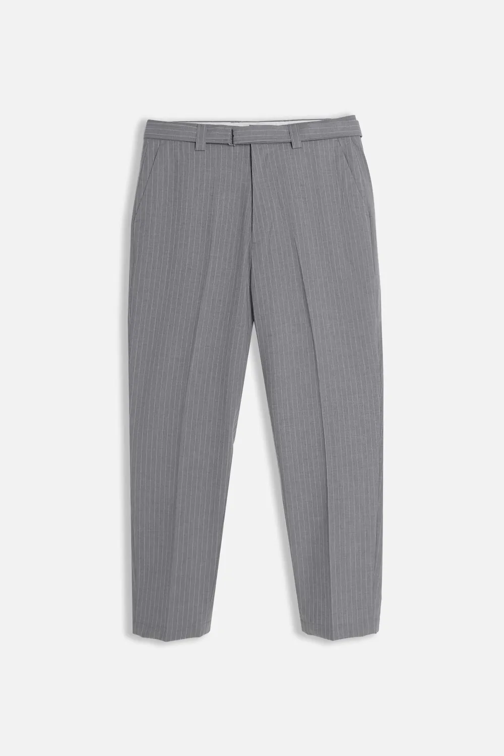 Sonny Bono pantalone fantasia a righe con cintura grigio