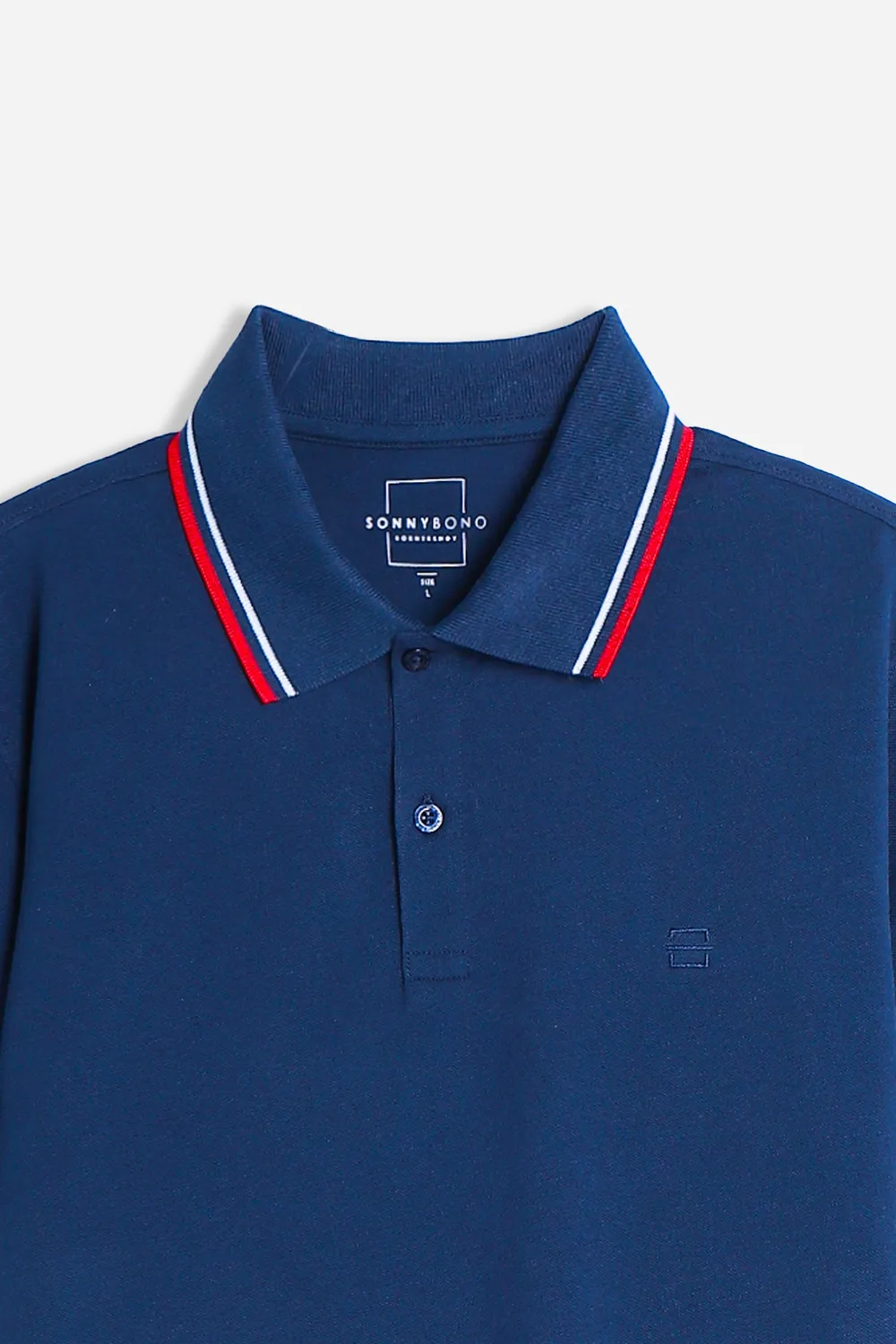 Sonny Bono Polo in piquet basic royal sportiva