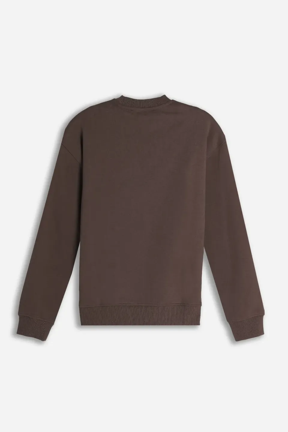 Sonny Bono Basic Felpa Marrone Girocollo Cotone