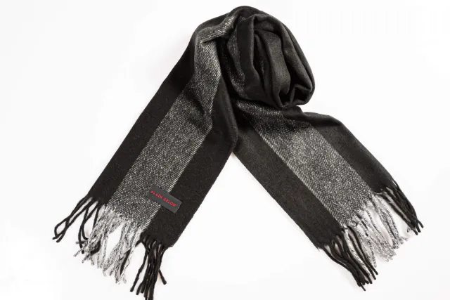 Alain Delon Sciarpa Invernale 28x180 Calda