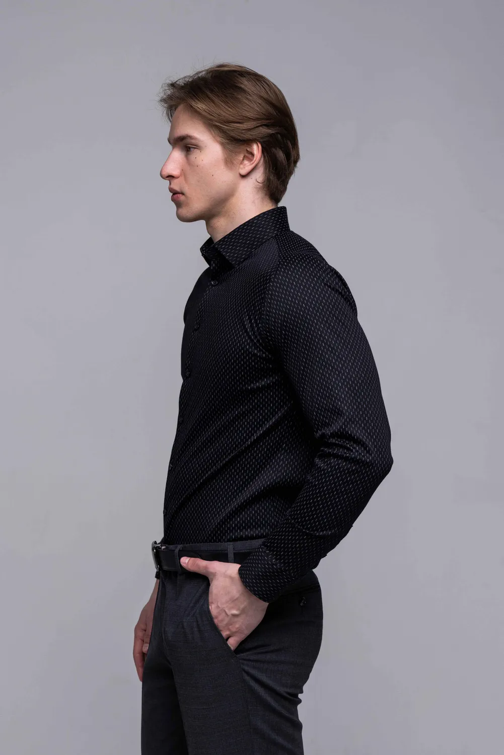 Alain Delon Camicia Stretch Nuova Collezione Uomo