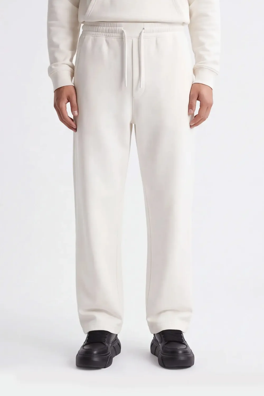 Sonny Bono OF 07013P4 pantalone jogger over fit panna