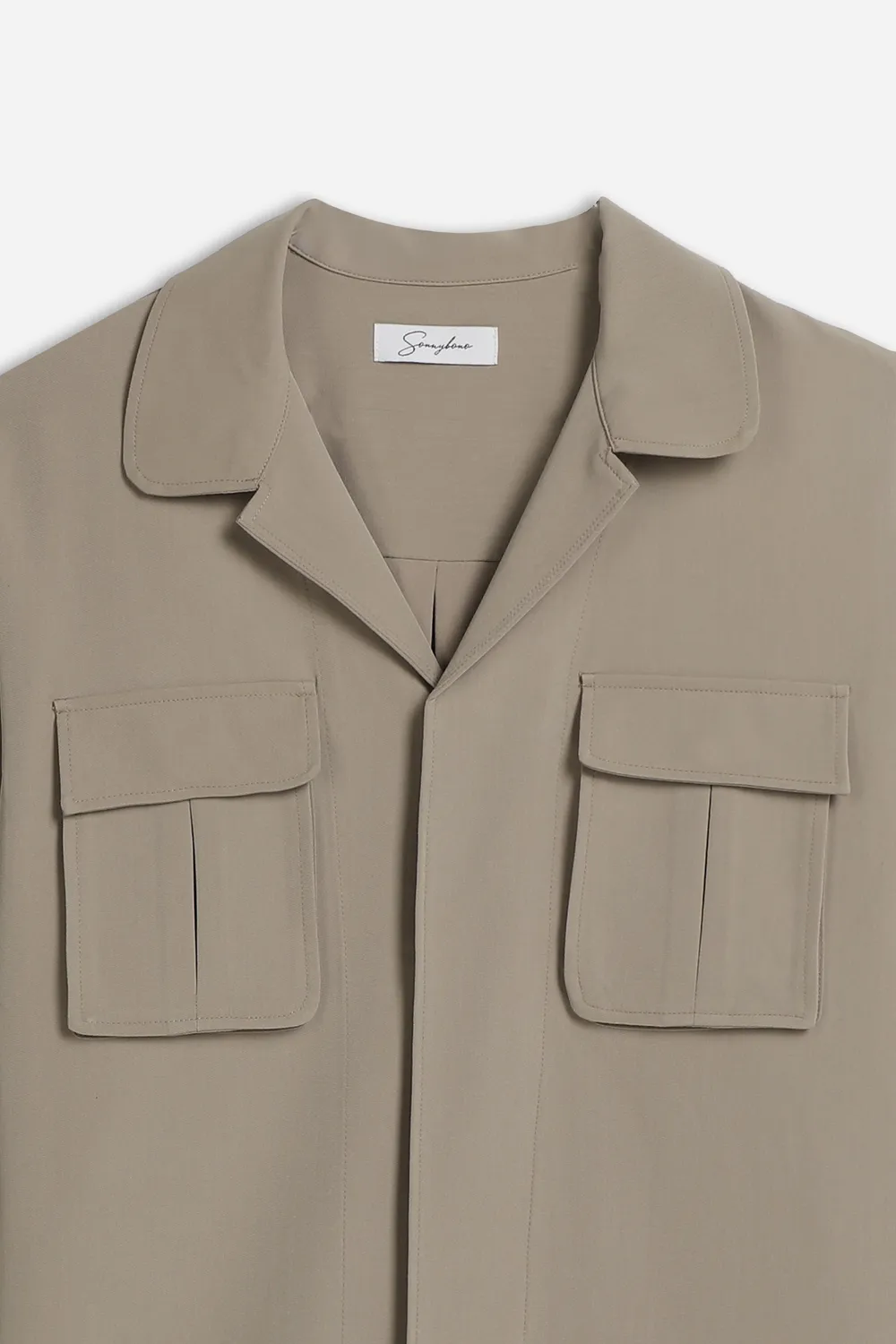 Sonny Bono Giubbotto Overshirt Sabbia Mezza Stagione