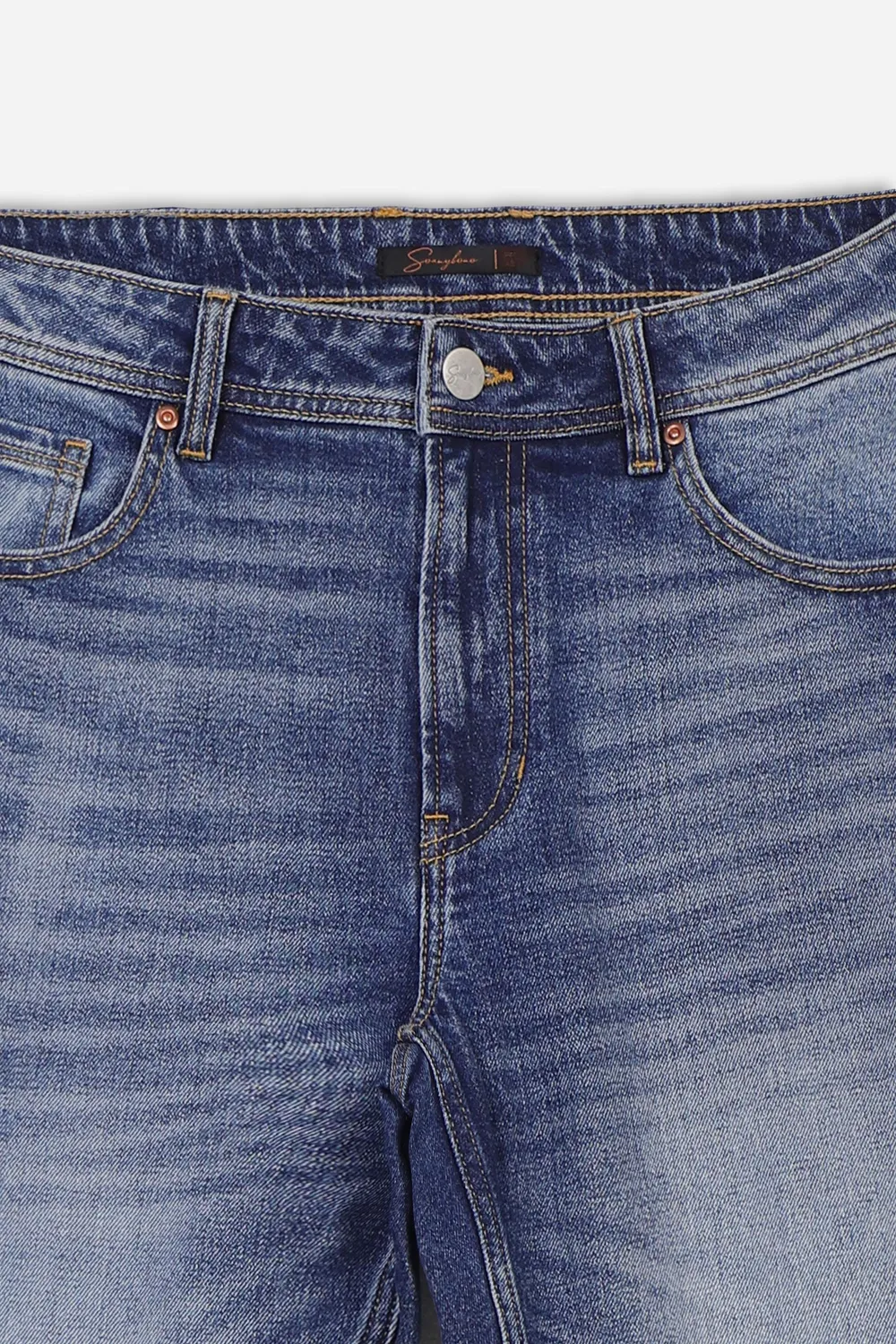 Sonny Bono Jeans Cropped Denim alla Caviglia