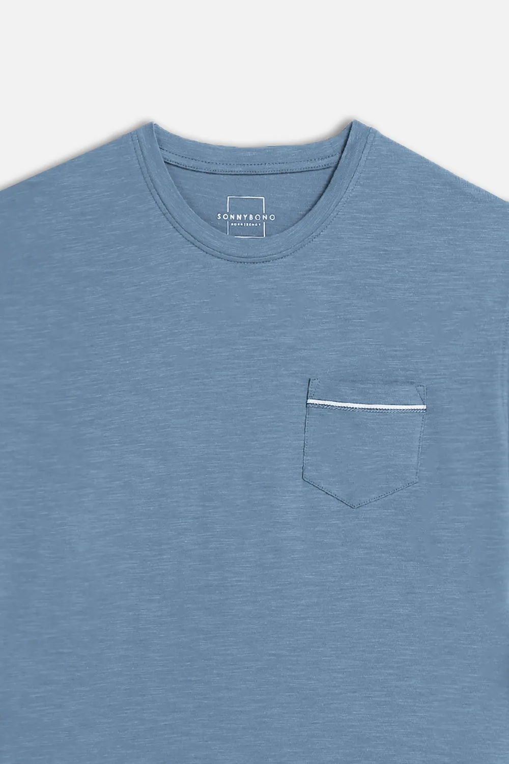 Sonny Bono T-Shirt Slub Taschino Avion