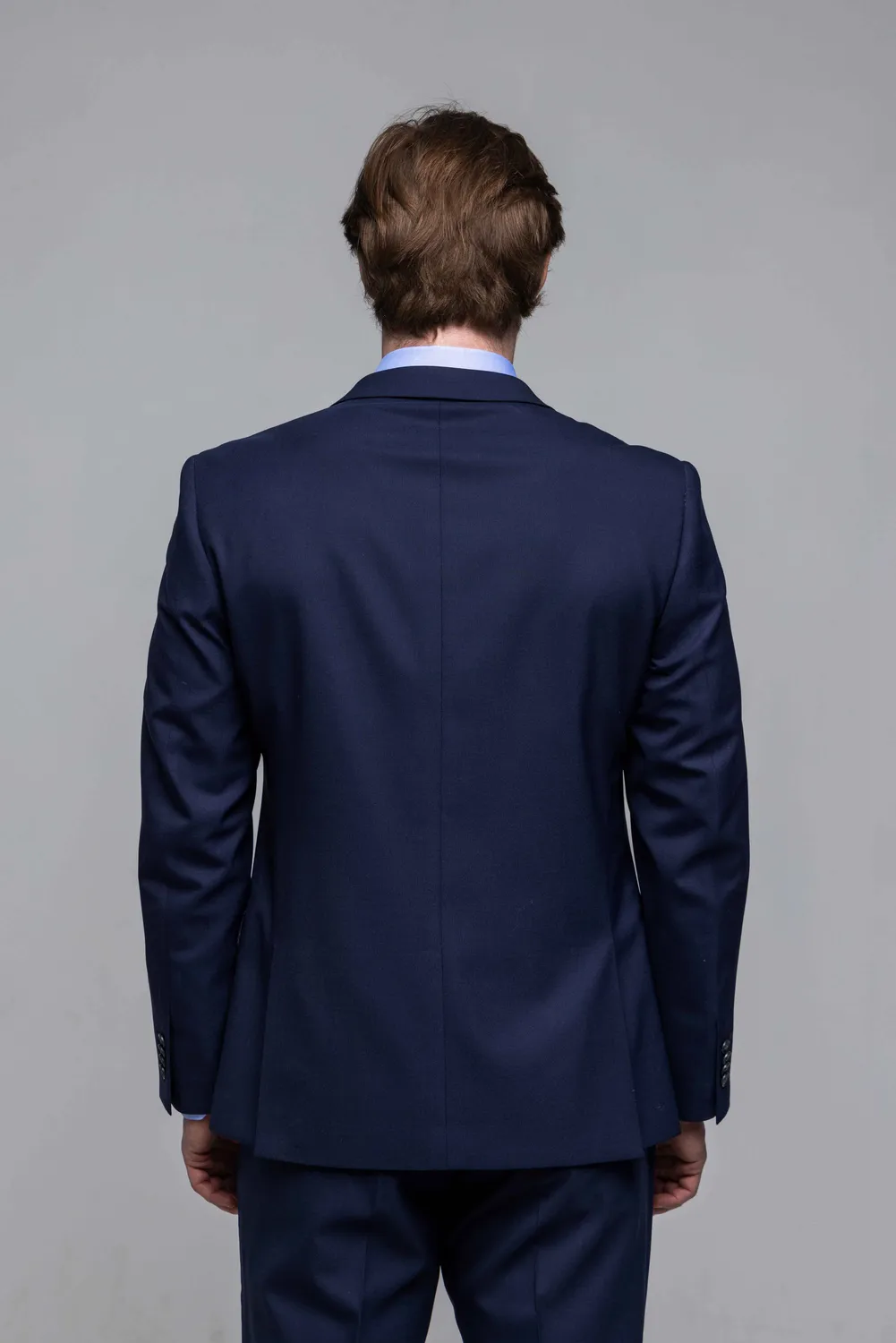 Alain Delon Basic Giacca Abito Blu Slim Fit