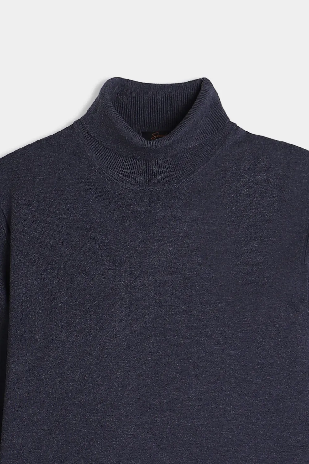 Sonny Bono Maglia Dolcevita Denim Viscosa
