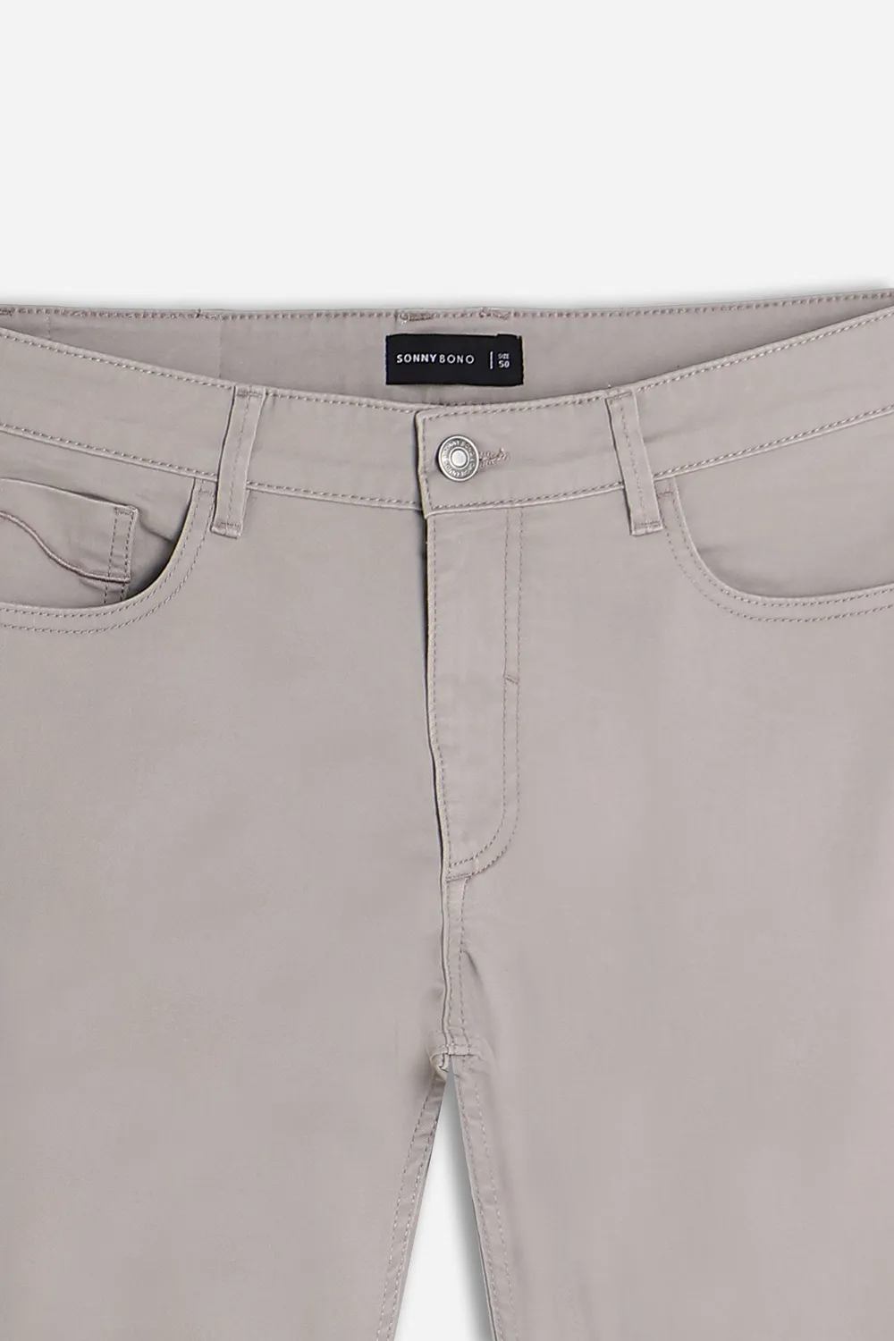 Sonny Bono Basic VL 07408P5 pantalone gabardina tortora