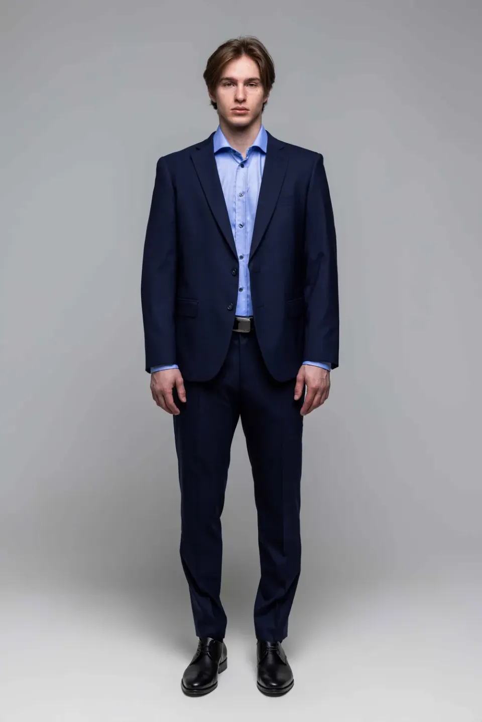 Alain Delon Basic Giacca Abito Blu Slim Fit