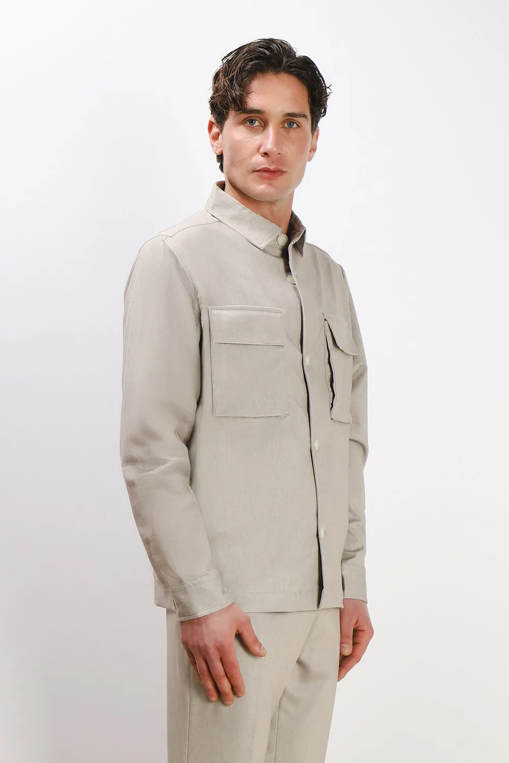 Sonny Bono Punto Milano overshirt beige