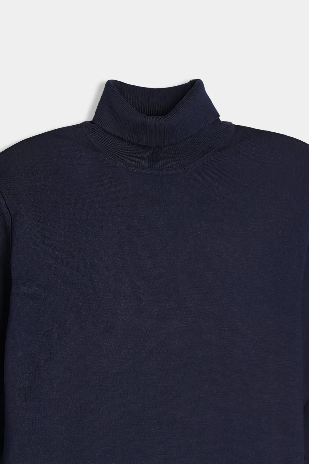 Sonny Bono Dolcevita Maglia Leggera Bleu Viscosa