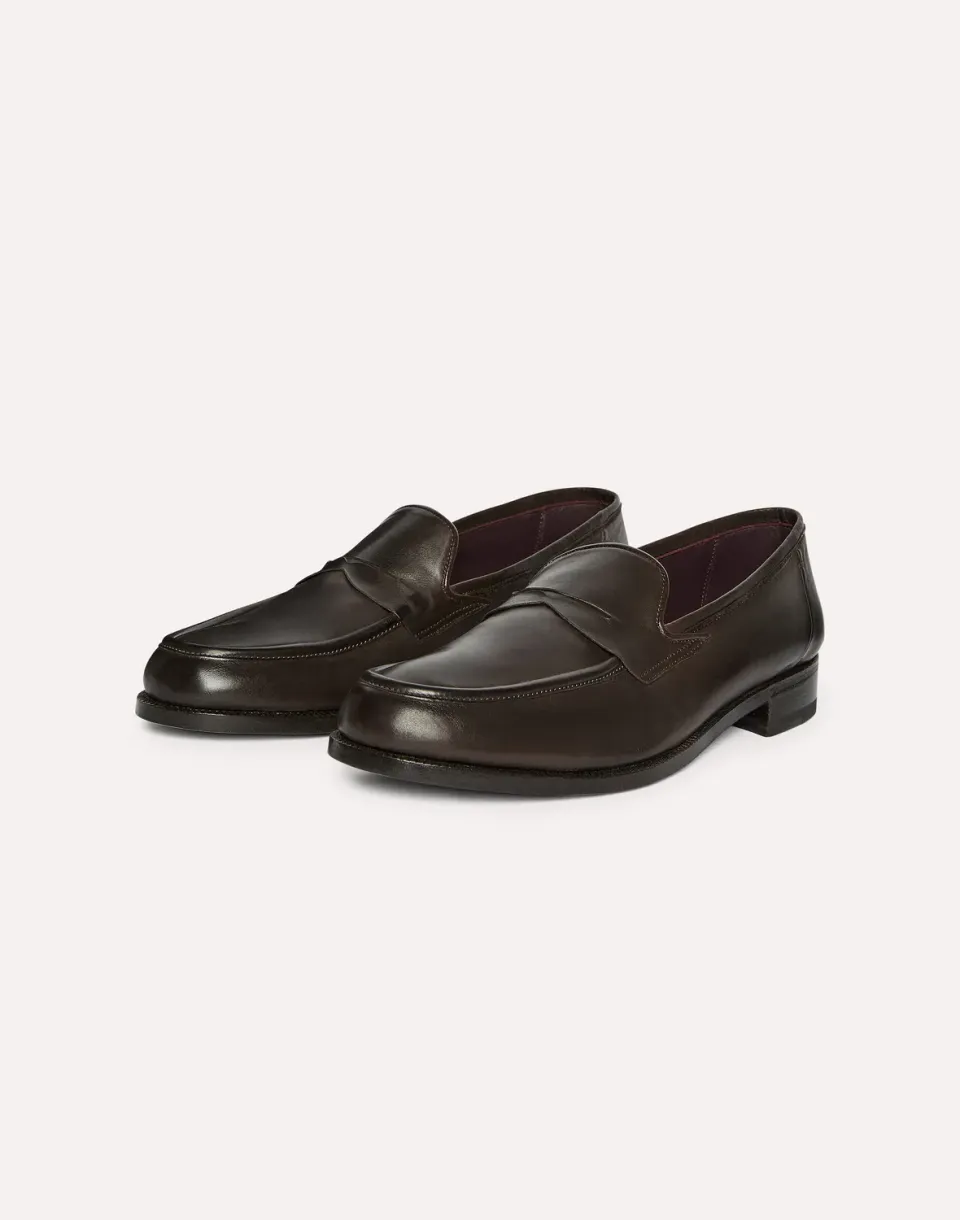 Lardini Mocassino College Marrone Vitello Cuoio