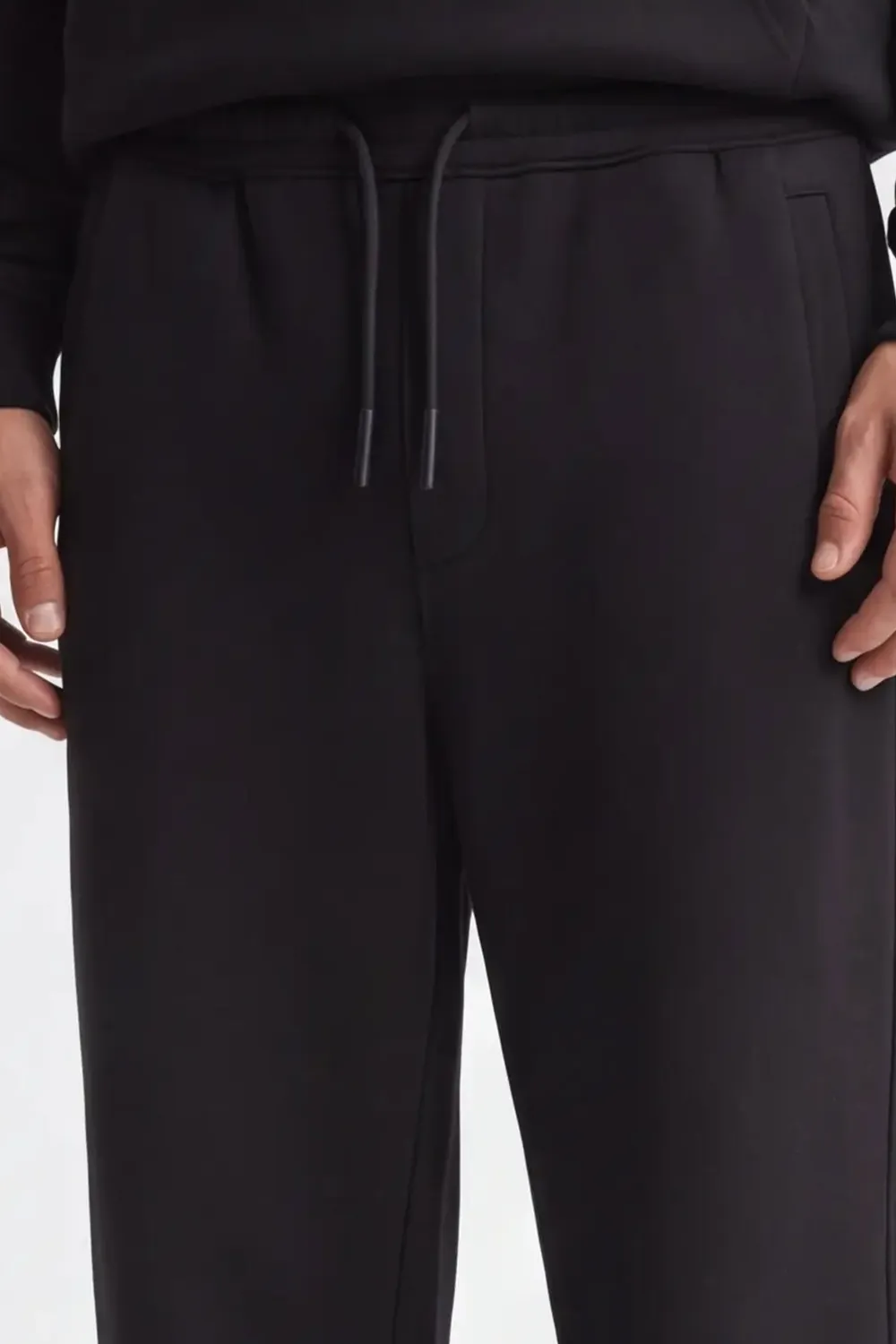 Sonny Bono Over Fit Pantalone Jogger Felpa Nero