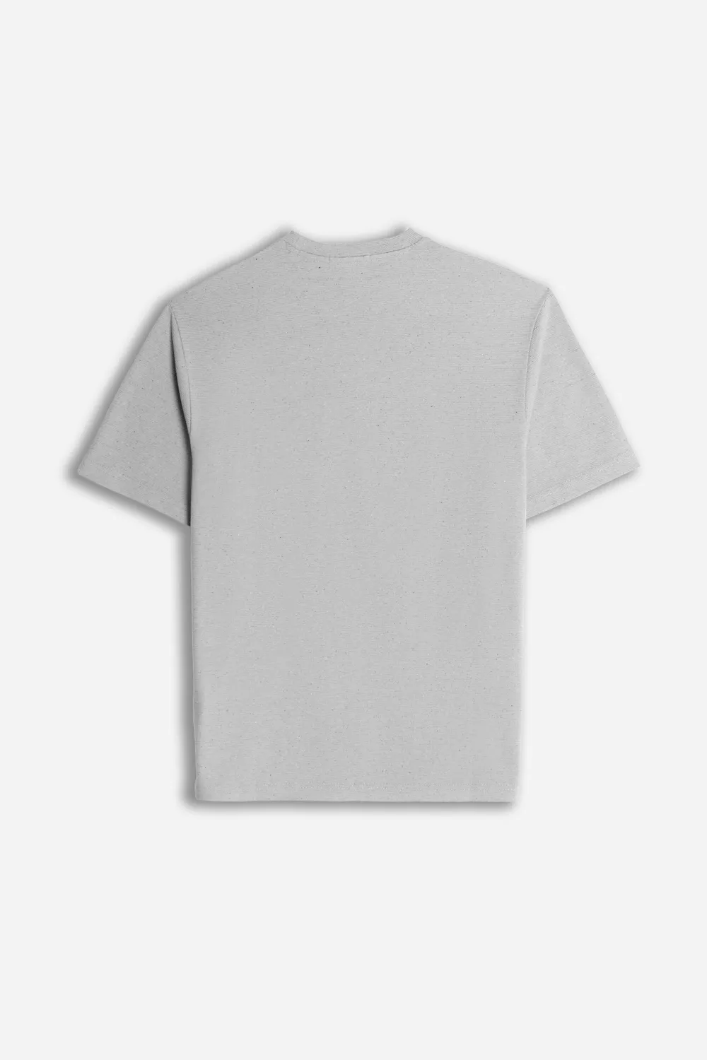 Sonny Bono Jersey Fiammato t-shirt girocollo grigio