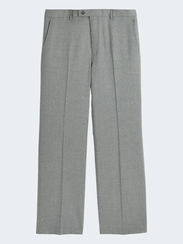 Sand Craig Retro 2614 pantalone flanella grigio perla