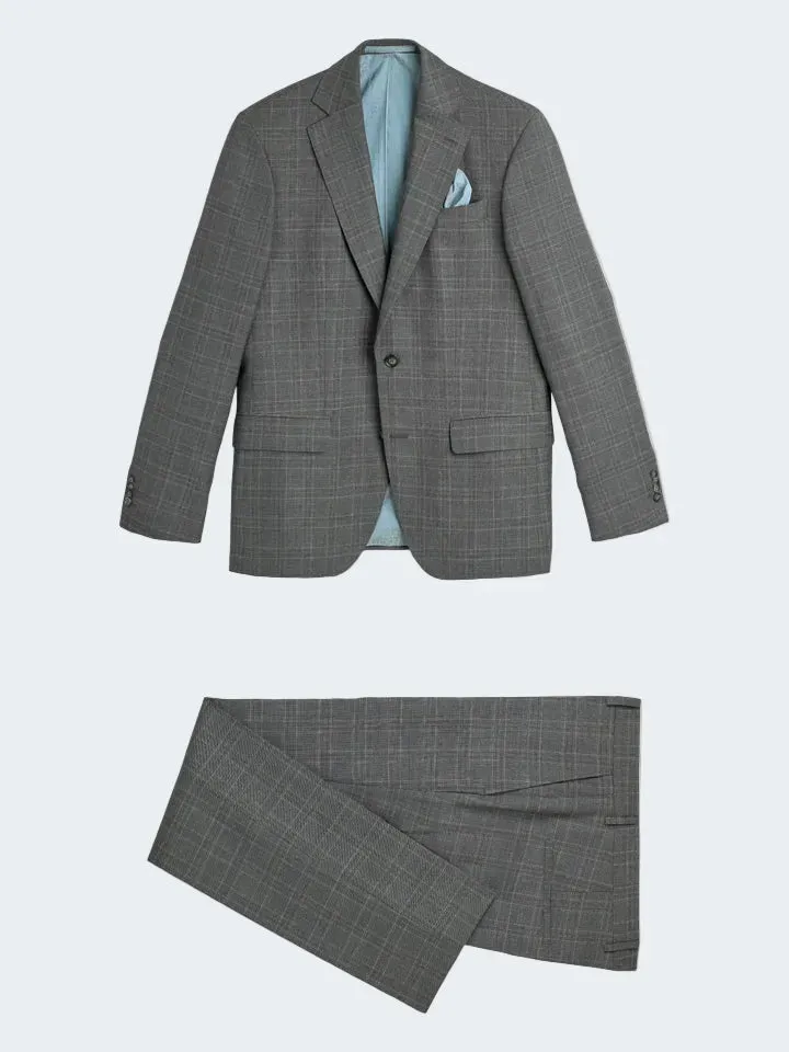 Sand Menswear 1952 Star abito lana Super 120 grigio