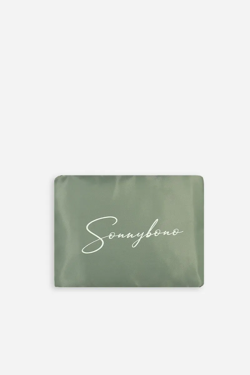 Sonny Bono borsa richiudibile verde militare