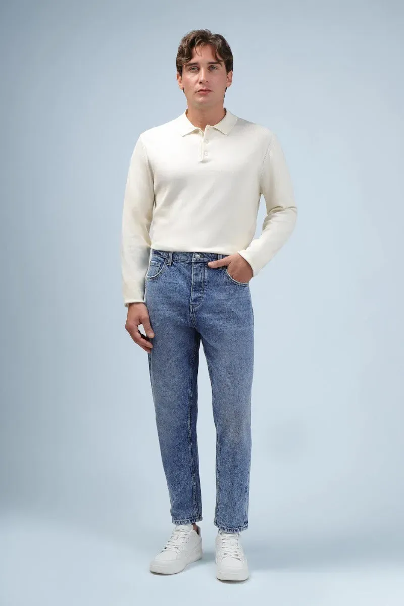 Sonny Bono Jeans Carrot Fit Denim Uomo