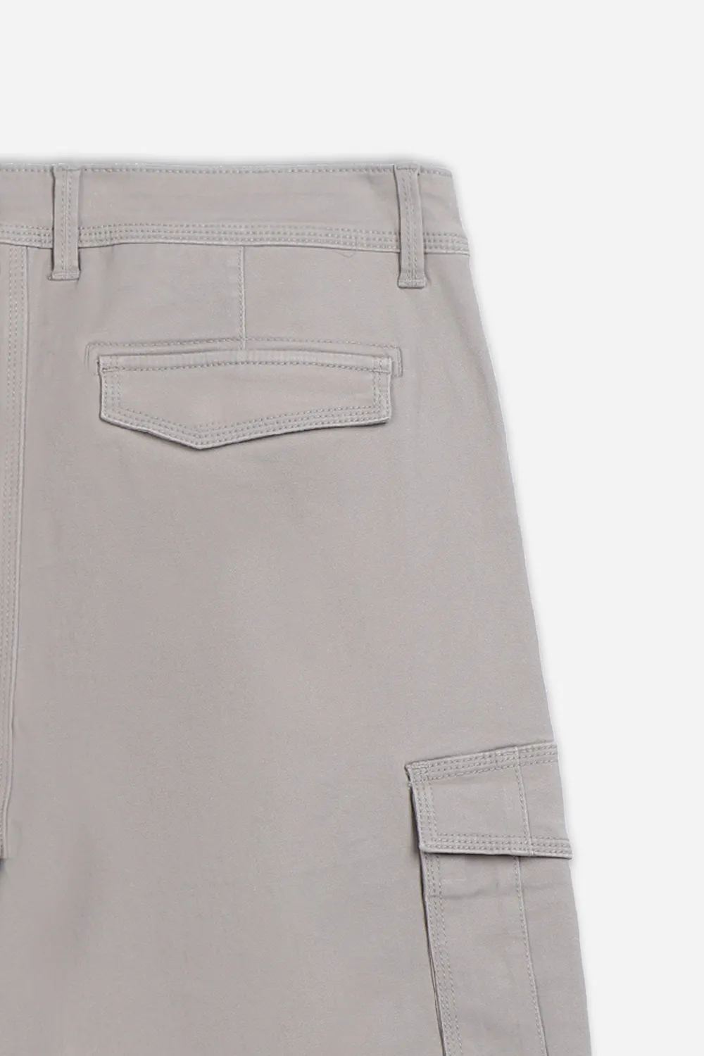 Sonny Bono pantalone cargo basic tortora cotone