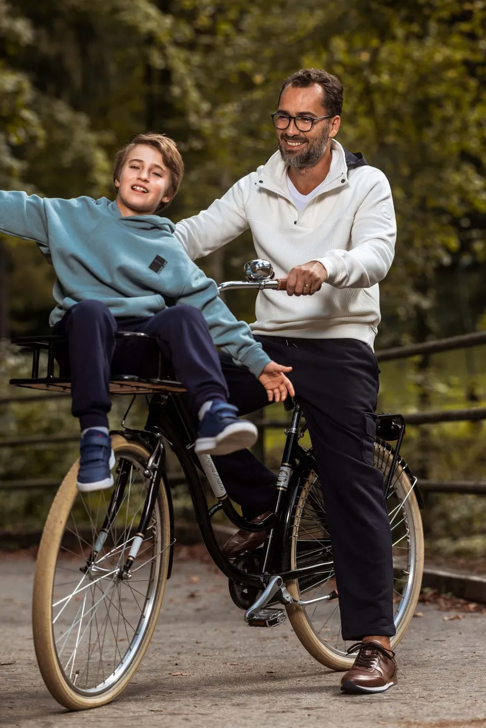 Alain Delon Pantaloni Tuta Blu Scuro Tasche Slim