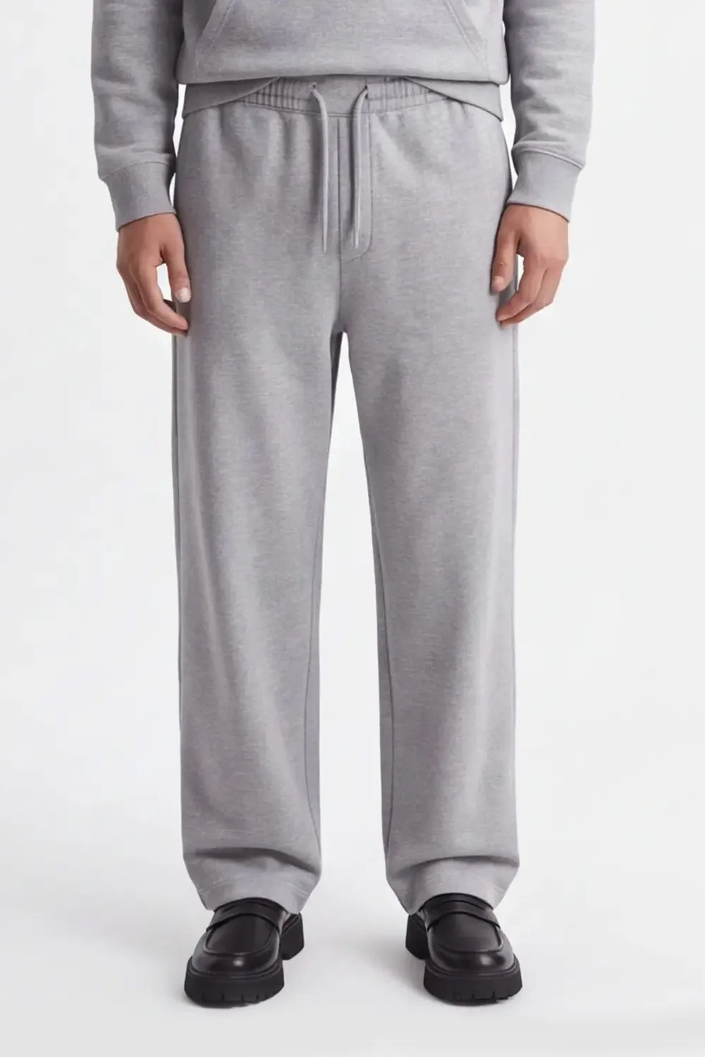 Sonny Bono OF 07013P4 jogger felpa grigio medio over fit