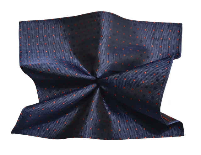 Alain Delon pochette seta fazzoletto taschino fatto a mano