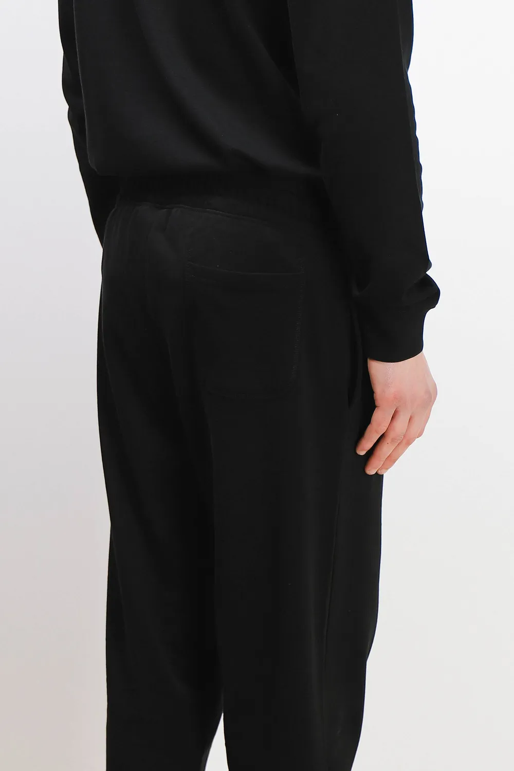 Sonny Bono pantalone felpa coulisse fondo nero traspirante