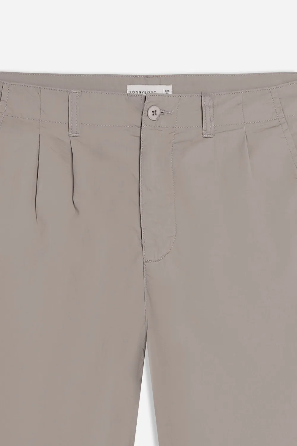 Sonny Bono Doppia Pence Chino Pantalone Beige
