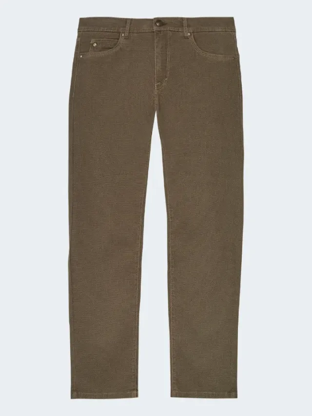Sand Menswear Micro Burton N jeans stretch beige chiaro