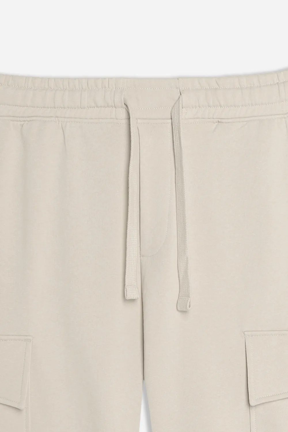 Sonny Bono Pantalone Jogger Felpa Beige Chiaro