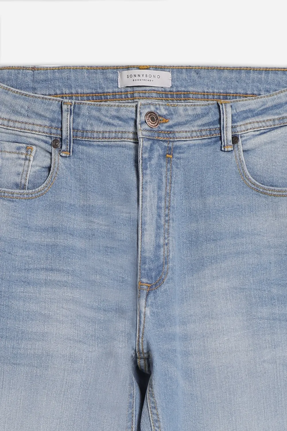 Sonny Bono jeans 5 tasche regular azzurro elasticizzato